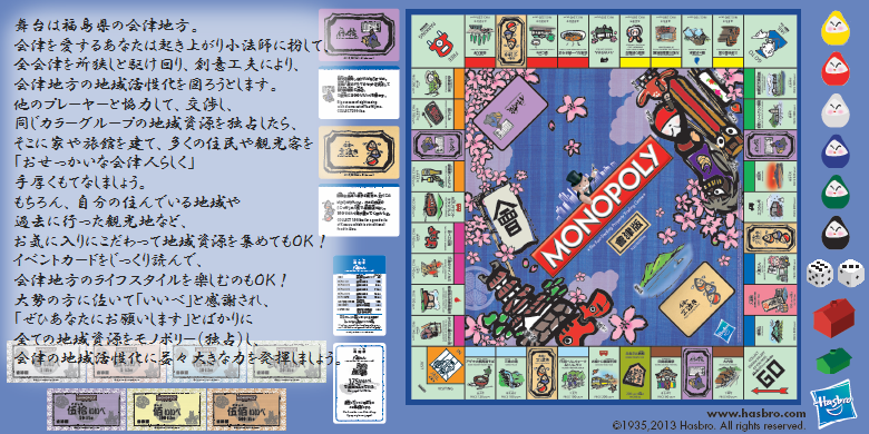 「會津版モノポリー」 トップイメージ